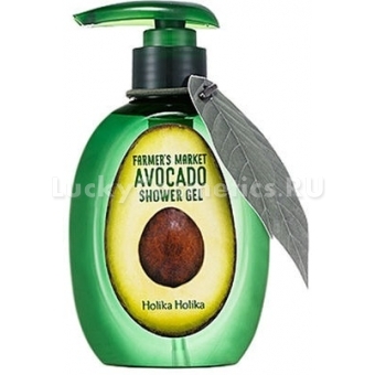 Увлажняющий гель с авокадо Holika Holika Farmer's Market Abocado Shower Gel