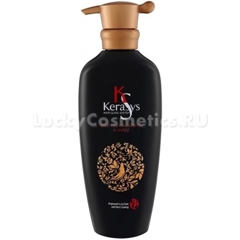 Укрепляющий женьшеневый шампунь KeraSys Naturing Hair Fall Control Shampoo