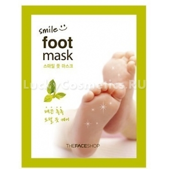 Маска для огрубевших стоп The Face Shop Smile Foot Mask