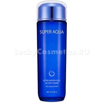 Тонер для глубокого увлажнения Missha Super Aqua Ultra Water-Full Active Toner