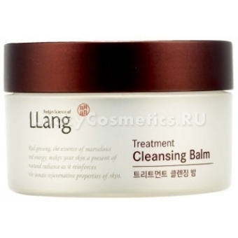 Бальзам с очищающим действием Llang Treatment Cleansing Balm c женьшенем