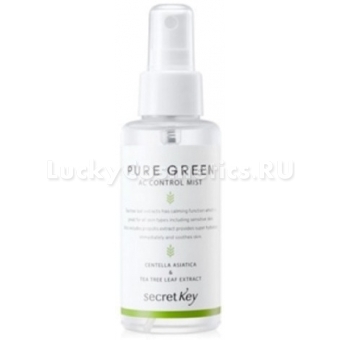 Мист для проблемной кожи лица Secret Key Pure Green AC Control Mist