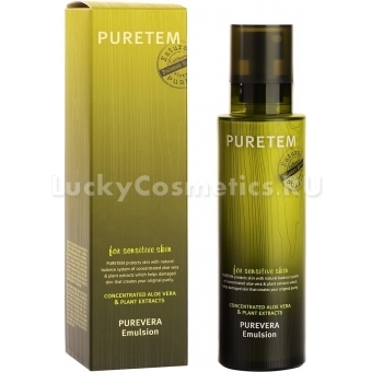 Восстанавливающая эмульсия Welcos Puretem Purevera Emulsion