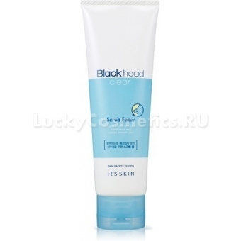 Пенка-скраб от черных точек It's Skin Blackhead Clear Scrub Foam