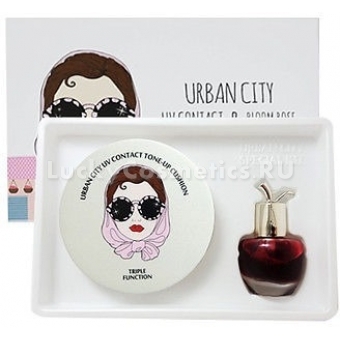 Набор: кушон + тинт Baviphat Urban City UV Contact Cover Cushion