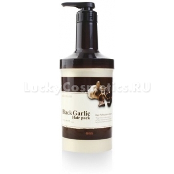 Маска для волос с черным чесноком Lunaris Black Garlic Hair Pack
