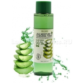 Тонер с экстрактом алоэ Blumei Jeju Moisture Aloe 90% Toner