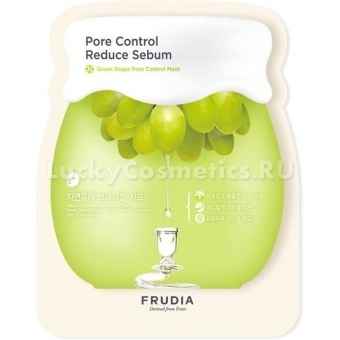 Себорегулирующая тканевая маска с экстрактом винограда Frudia Green Grape Pore Control Mask