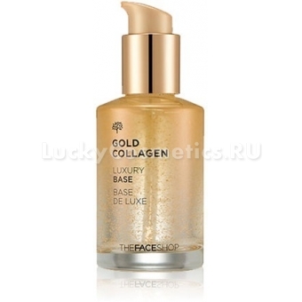 База под макияж с коллагеном и частицами золота The Face Shop Gold Collagen Luxury Base