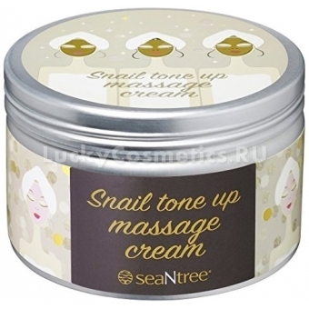 Крем для лица массажный Seantree Snail Tone Up Massage Cream