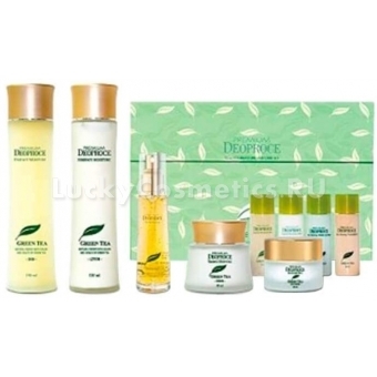 Набор для лица уходовый Deoproce Premium Green Tea Total Solution 5 Set