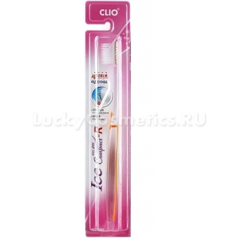 Зубная щётка с ультратонкой щетиной Clio Ice Compact Toothbrush