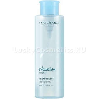 Тоник с морской водой и экстрактом нони Nature Republic Hawaiian Fresh Clear Toner