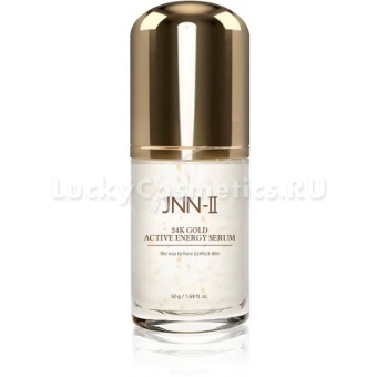 Антивозрастная сыворотка с золотом и улиточным муцином Jungnani Jnn-II 24K Gold Active Energy Serum