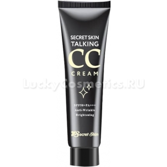 СС-крем с центеллой Secret Skin Talking CC Cream SPF50+ PA+++