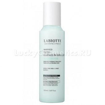 Увлажняющая эмульсия-эссенция с экстрактом розового пиона Labiotte Marryeco Fresh Essence In Emulsion With Pink Peony