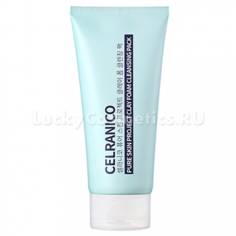 Многофункциональная очищающая маска-пенка с глиной Celranico Pure Skin Project Clay Foam Cleansing Pack