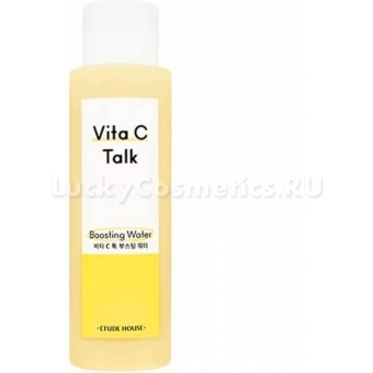 Осветляющий тонер для лица с витамином C Etude House Vita C-Talk Boosting Water
