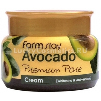 Осветляющий лифтинг-крем с экстрактом авокадо FarmStay Avocado Cream