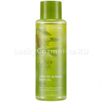 Масло для тела с оливой Nature Republic Love Me Bubble Body Oil Olive