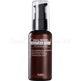 Восстанавливающая сыворотка с улиточным муцином Purito Snail Repair Advanced Serum