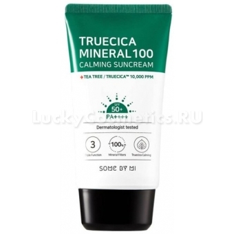 Успокаивающий солнцезащитный крем Some By Mi Truecica Mineral 100 Calming Sun Cream SPF 50/PA++++