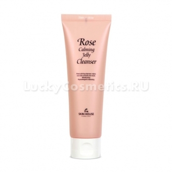 Гель для умывания The Skin House Rose Calming Jelly Cleanser