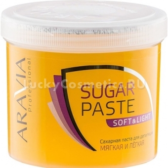 Мягкая сахарная паста не требующая разогрева Aravia Professional Sugar Paste Soft and Light