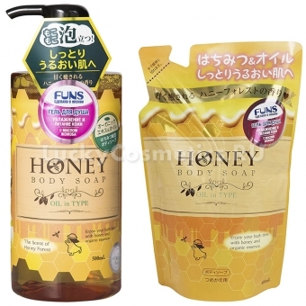Гель для душа Funs Honey Oil