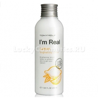 Отбеливающий лосьон с экстрактом лимона Тony Moly I'm Real Lemon Brightening Lotion