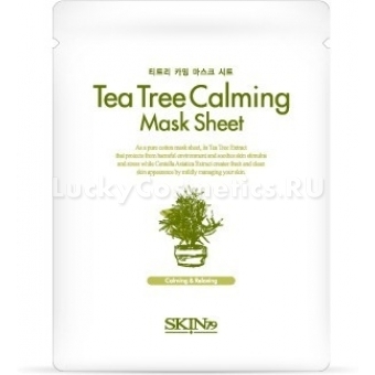 Тканевая маска с экстрактом чайного дерева Skin79 Tea Tree Calming Mask Sheet