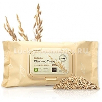 Косметические салфетки с рисовым экстрактом The Saem Big Brother Sprouted Brown Rice Cleansing Tissue