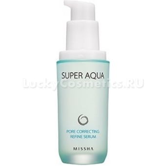 Сыворотка для кожи с расширенными порами Missha Super Aqua Pore Correcting Refine Serum