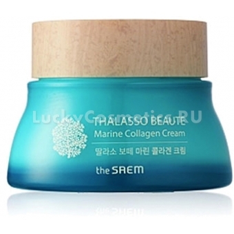 Крем с морским коллагеном The Saem Thalasso Beaute Marine Collagen Cream