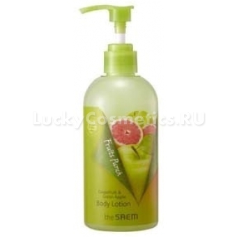 Увлажняющий лосьон для тела The Saem Fruits Punch Grapefruit & Green Apple Body Lotion