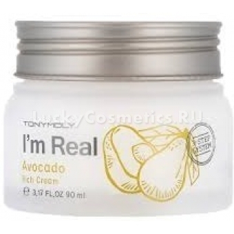 Питательный крем для лица с авокадо Tony Moly I'm Real Avocado Rich Cream