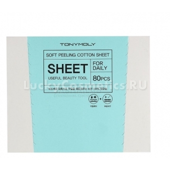 Хлопковые диски Tony Moly Soft Cotton Peeling Sheet