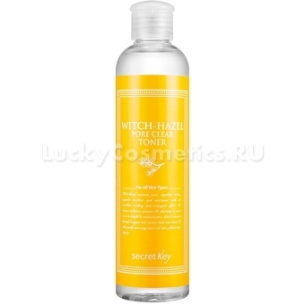 Тонер для очищения пор Secret Key Witch-hazel Pore Clear Toner