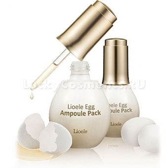 Яичная маска-сыворотка Lioele Ampoule Egg Pack