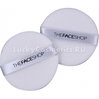 Спонж для макияжа The Face Shop Daily Beauty Tools Face It Nbr Round 2Ea