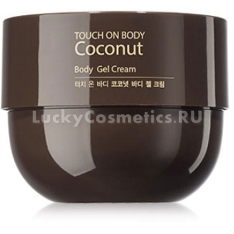 Кокосовый крем-гель для тела The Saem Touch On Body Coconut Body Gel Cream