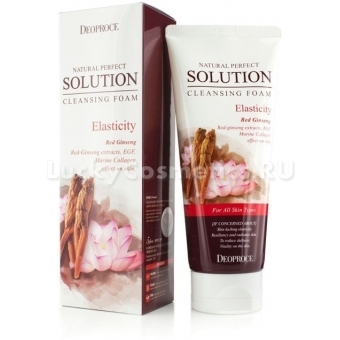 Пенка для умывания Deoproce Natural Solution Cleansing Foam Energy