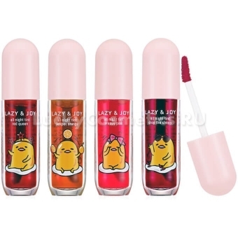 Стойкий пигмент-тинт для губ Holika Holika Gudetama All-night Tint