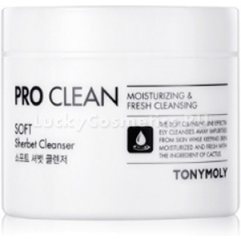 Очищающий щербет для кожи лица Tony Moly Pro Clean Soft Sherbet Cleanser