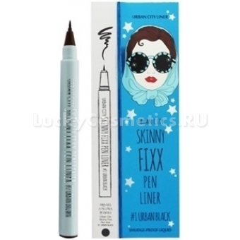 Карандаш подводка Baviphat Urban Dollkiss City Skinny Fixx Pen Liner