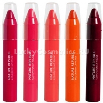 Помада в карандаше Nature Republic Botanical Eco Crayon Lip Rouge