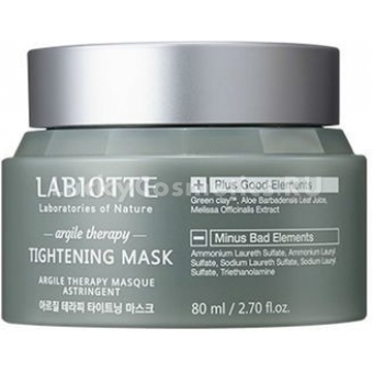 Поросужающая маска для лица Labiotte Argile Therapy Tightening Mask