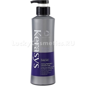 Лечебный шампунь для волос KeraSys Itching-Relieving AndSensetive Scalp CliInic Balancing Shampoo