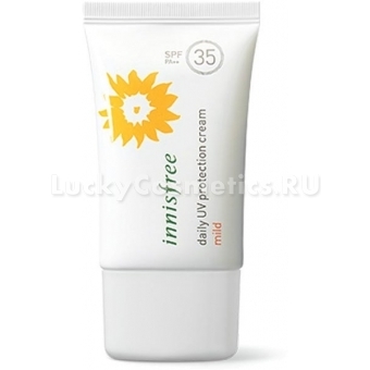 Увлажняющий солнцезащитный крем Innisfree Daily UV Protection Cream Mild SPF35/PA++