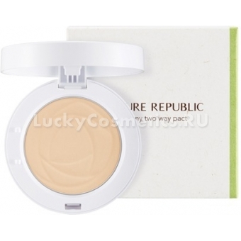 Пудра двойного действия Nature Republic Provence Creamy Two Way Pact